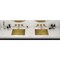 Ruvati 18 x 12 inch Brushed Gold Polished Brass Rectangular Bathroom Sink Undermount RVH6110GG - alternate 4